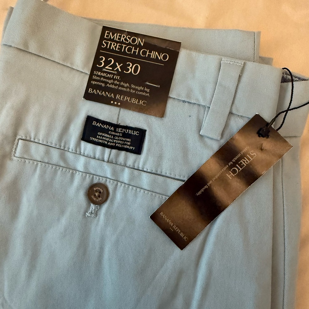 Banana Republic Men’s Blue Chinos Classic Style Pants